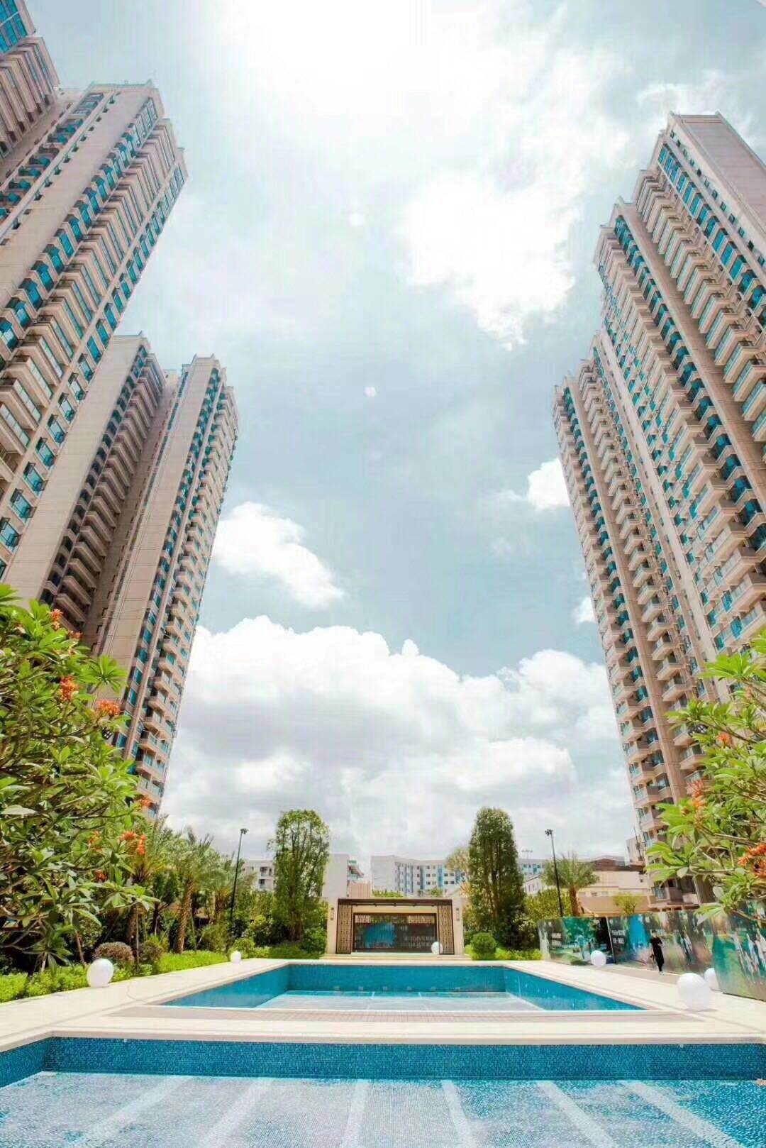 深圳松岗150米交界【鼎盛天籁】长安红本商品房首付65万起(图4)