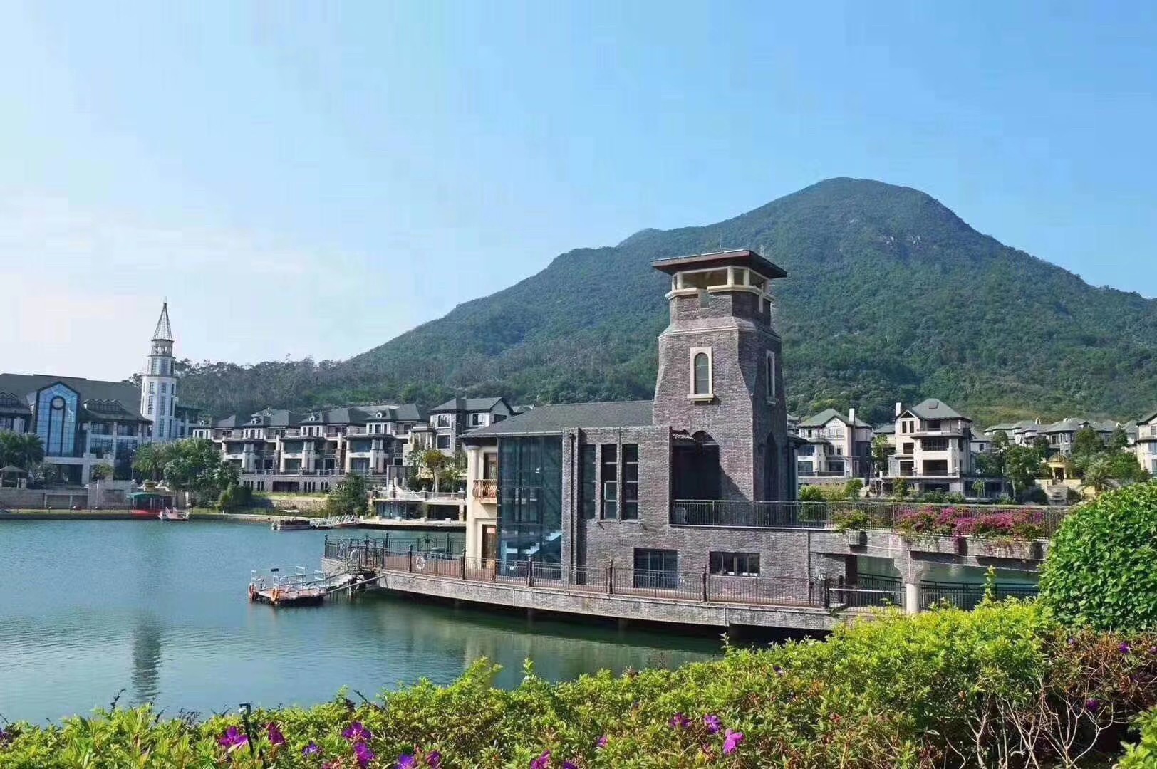 深圳松岗15分钟【观湖山庄】大岭山红本别墅首付75万起(图8)