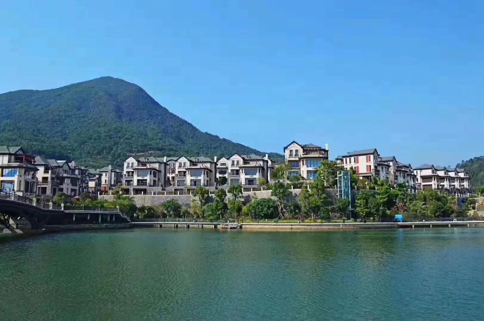 深圳松岗15分钟【观湖山庄】大岭山红本别墅首付75万起(图9)