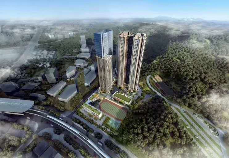 深圳红本房【森林城邦】石岩上屋北地铁口150米(图2)