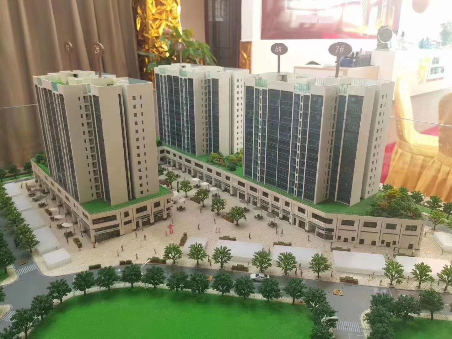 寮步6栋花园【松湖香市】均价8800一平分期八年(图2)