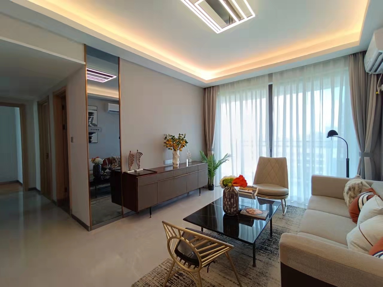 松山湖三房首付53万【悦湖铭邸】月荷湖公园8栋花园(图7)