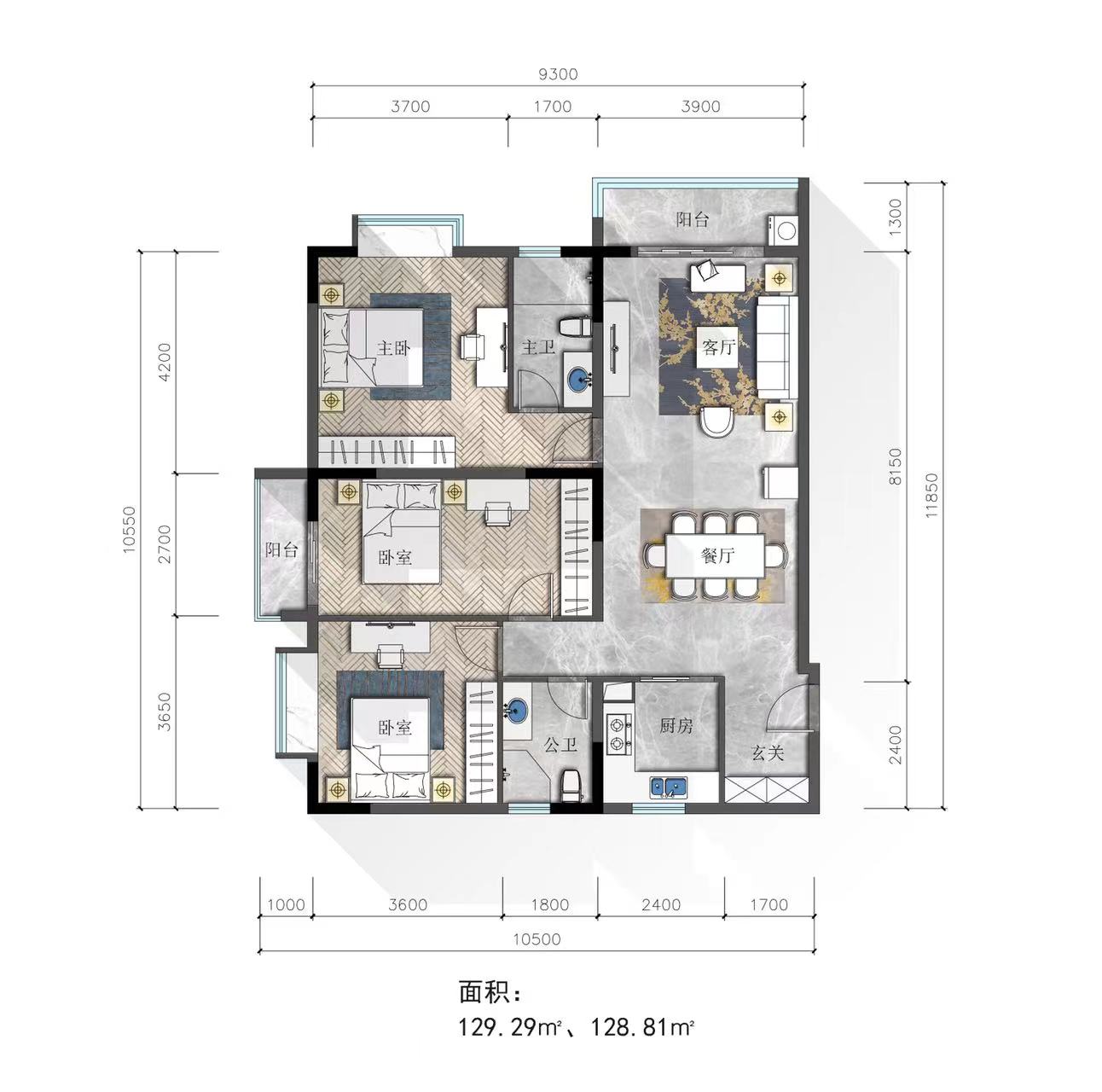 大朗第一中学旁【盛世江南】3栋花园6800一平(图10)