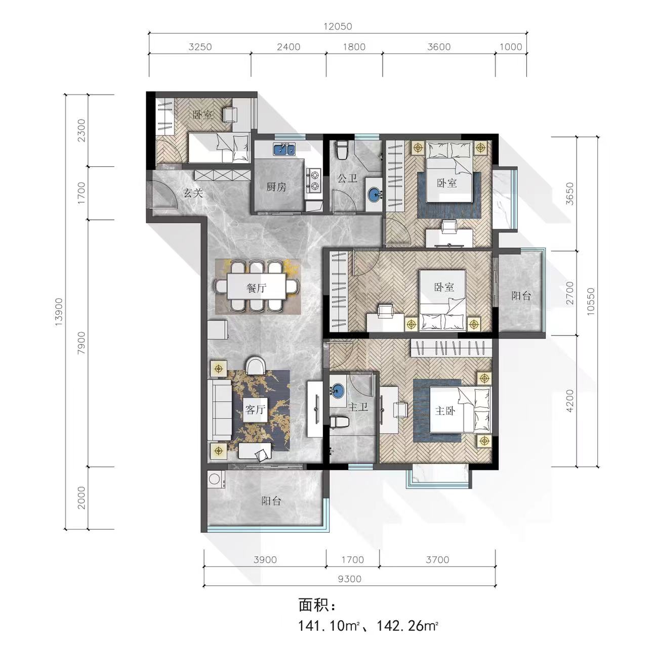 大朗第一中学旁【盛世江南】3栋花园6800一平(图11)
