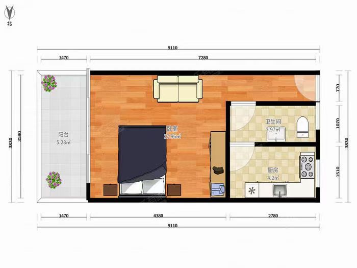 东莞石排【尚都公馆】单间9.8万一套(图6)