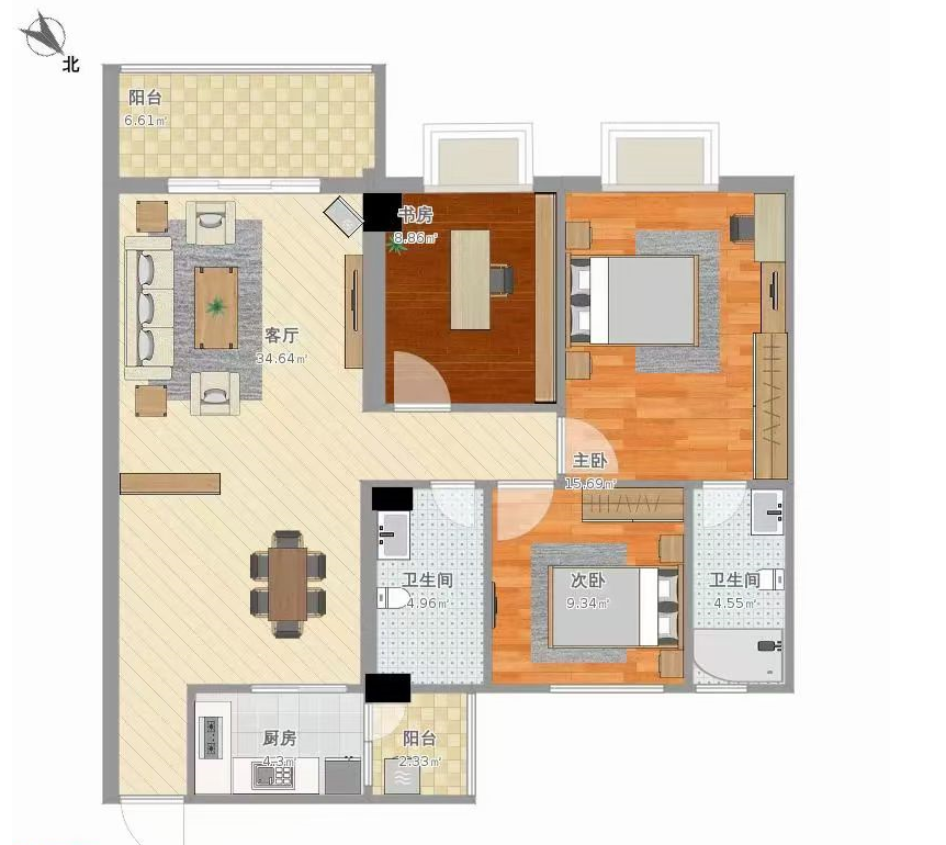 东莞石排【尚都公馆】单间9.8万一套(图9)