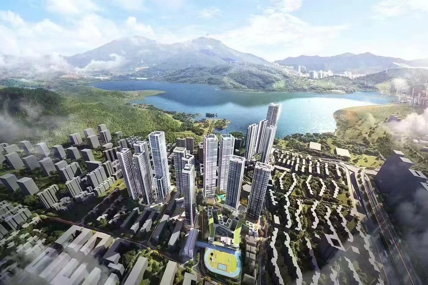 罗湖红本小区总价97万一套起，地铁口100米，单价2.5万一平起(图3)