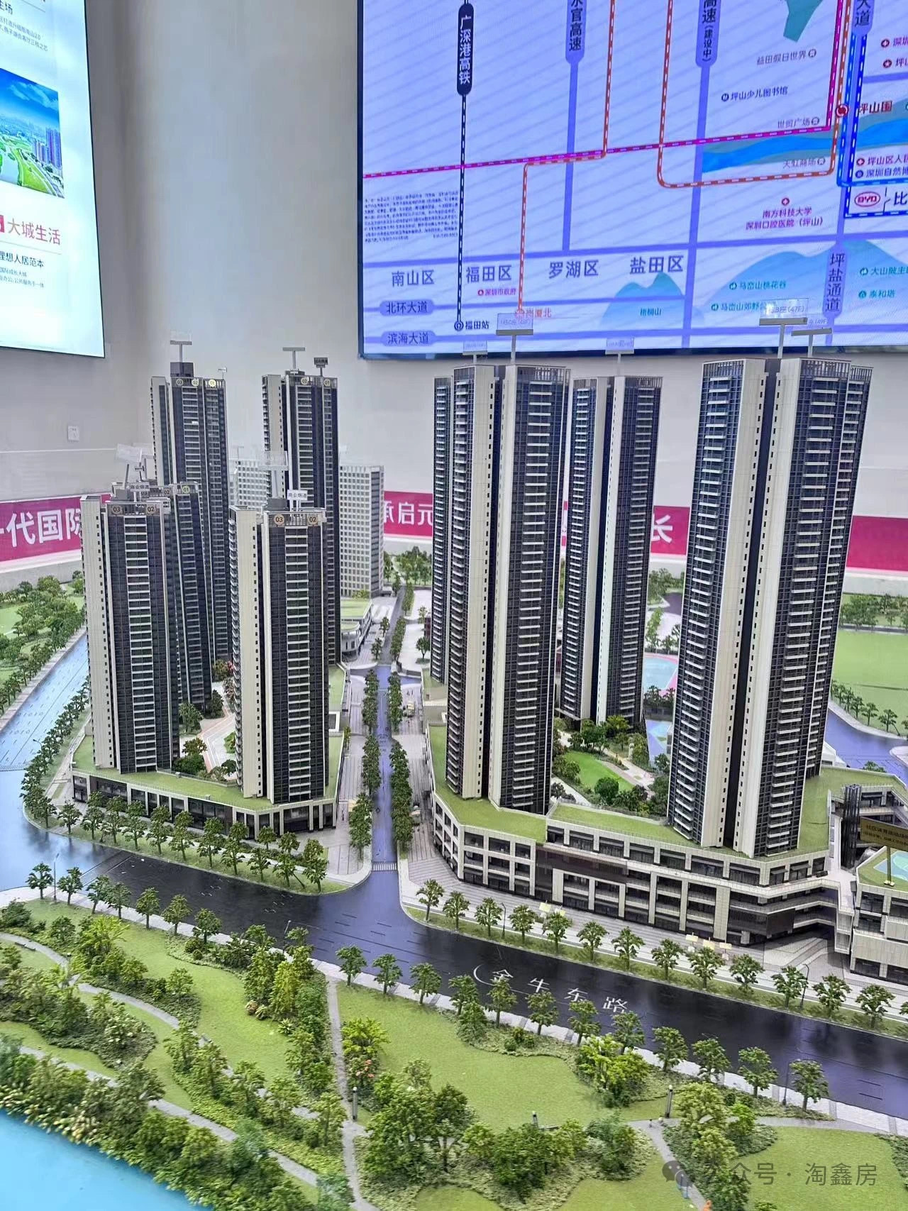 深圳最低价红本1.68万一平【传承商品房】坪山外国语学区房，16号线地铁站旁，三房首付12万起，供4355一月(图3)