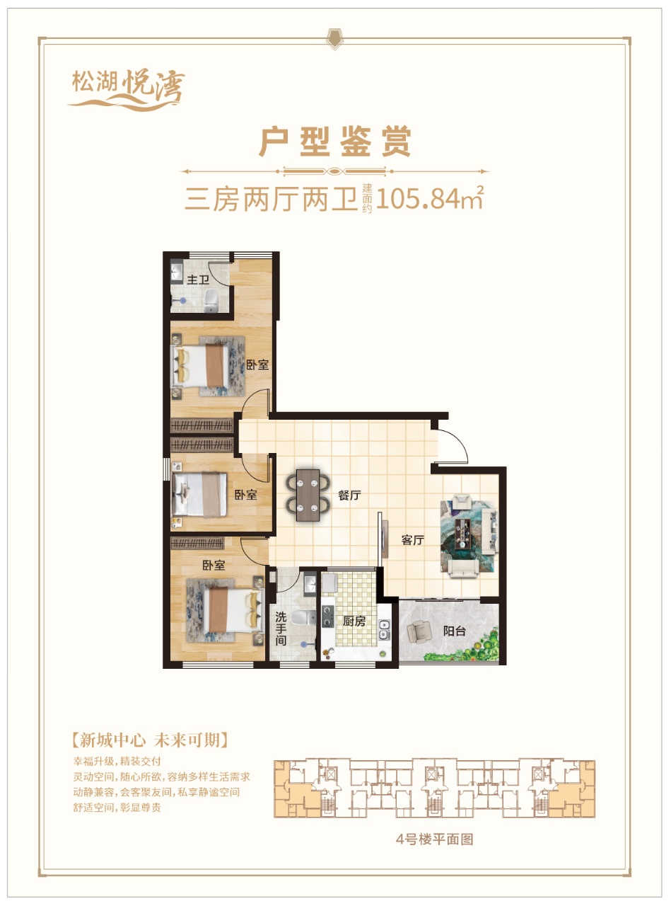 企石统建房【松湖悦湾】9栋花园精装3880起，首付5万一套起分期十年(图8)